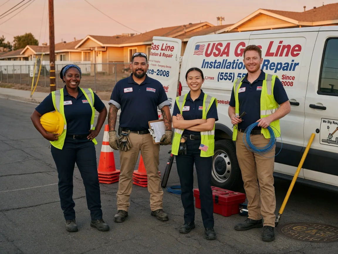 Gas Line Installation company in Renner, SD